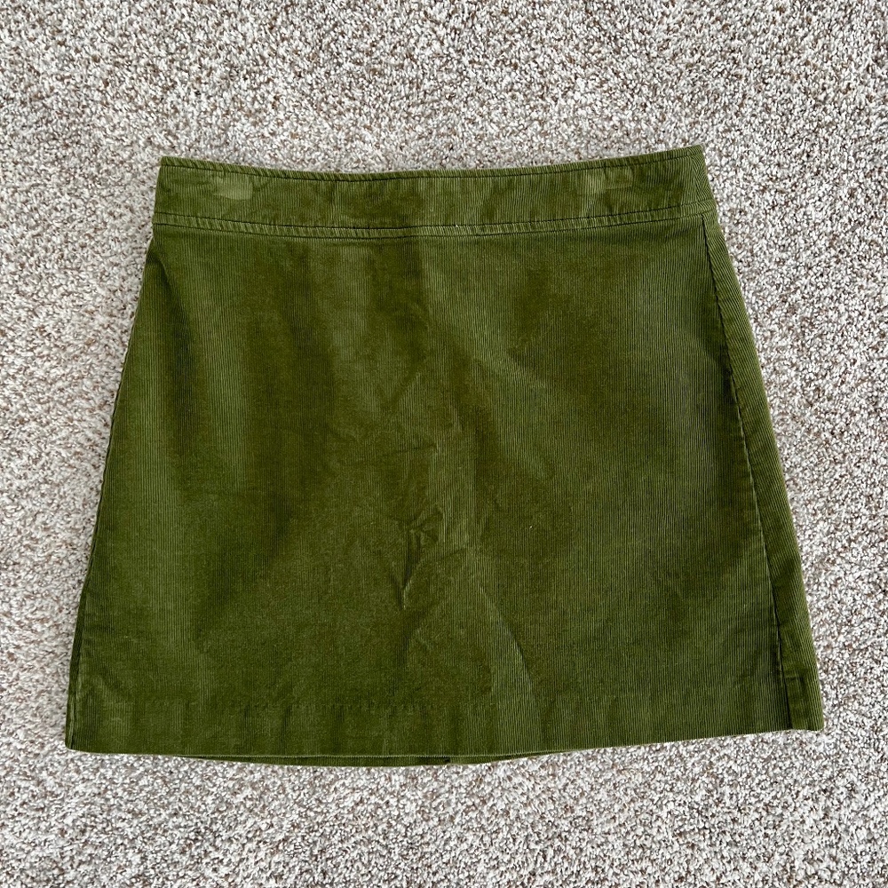 J.Crew Factory Corduroy Skirt
